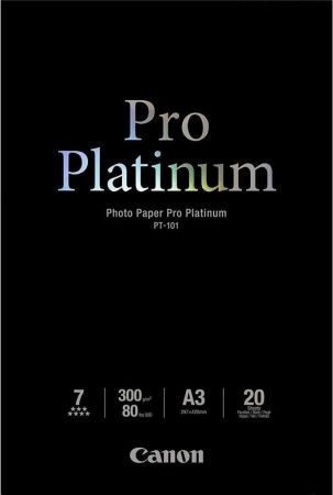 CANON A3+ Pro Platinum Photo Paper PT-101, 20л (2768B017) | Фото 1
