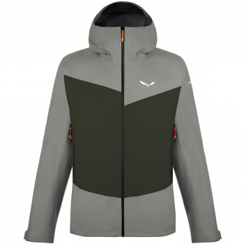Куртка чоловіча Salewa Puez GTX PacLite M Jacket 28476 5282 46/S оливковий/сірий (013.012.0901) | Фото 1