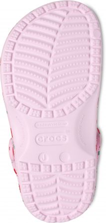 Крокси для дівчаток Crocs Classic Fresh Fruits Clog K PkM 211020-6ZW 30-31 (C13 US) рожеві (198445124952	) | Фото 1