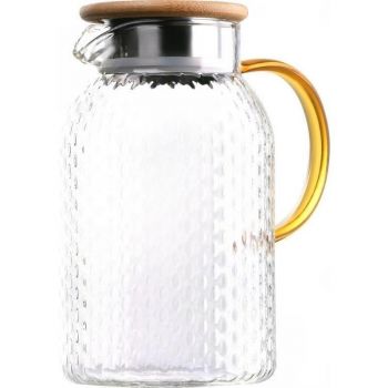 Купить кувшин и графин Глечик з кришкою ARDESTO Dew 1500мл, боросилікатне скло (AR2615BPG) | Фото 1
