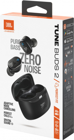Навушники JBL Tune Buds 2 Black (JBLTBUDS2BLK) Навушники JBL Tune Buds 2 Black (JBLTBUDS2BLK) | Фото 4