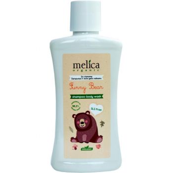 Melica Organic Дитячий засіб 2 в 1 Шампунь та Гель для душу від Ведмедика 300 мл (4770416003310) | Фото 1