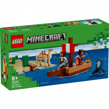Конструктор LEGO Minecraft Подорож на піратському кораблі (21259) | Фото 23