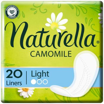 Купить средство женской гигиены Щоденні гігієнічні прокладки NATURELLA Camomile Лайт Single 20 шт (4015400240310) | Фото 1