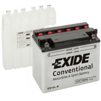 Автомобільний акумулятор Exide 19Ah-12v (EB16л-B) R+, EN190 (52371050470) | Фото 1