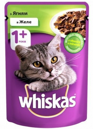 WHISKAS ягня желе 85 г (5900951302176) | Фото 1