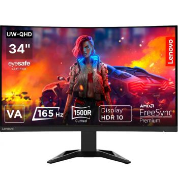 Купить монитор Монітор 34'' LENOVO G34w-30 (66F1GAC1UA) | Фото 1