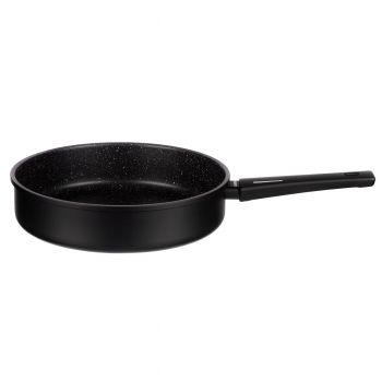 Сковорода ARDESTO Gemini Gourmet Andria з кришкою, 28см, алюміній (AR1928GMG) | Фото 4