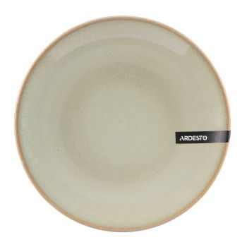 Тарілка десертна ARDESTO Lecco, 19 см, сіра, кераміка (AR2919LRG) | Фото 5