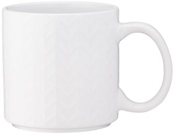 ARDESTO Francesca, 360 мл, біла, кераміка (AR3482WH) Купить чашку, кружку ARDESTO Francesca, 360 мл, біла, кераміка (AR3482WH) | Фото 3