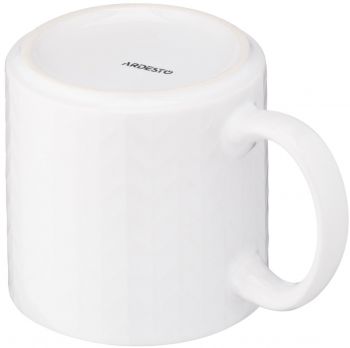 ARDESTO Francesca, 360 мл, біла, кераміка (AR3482WH) Купить чашку, кружку ARDESTO Francesca, 360 мл, біла, кераміка (AR3482WH) | Фото 4