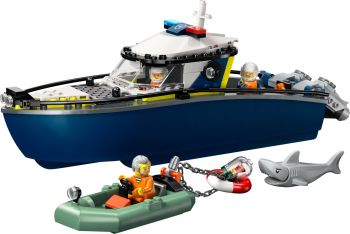 Конструктор LEGO City Переслідування на поліцейському катері (60456) | Фото 1