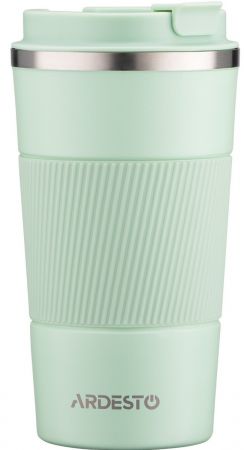 Купить термос и термокружку Термочашка ARDESTO Urban 500 мл, зелена, нержавіюча сталь (AR2650GT) | Фото 1
