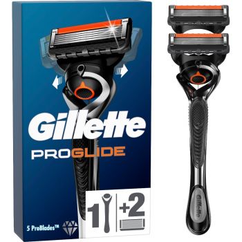 Купить станок для бритья GILLETTE FUSION ProGlide з 2 змінними касетами (7702018390816) | Фото 1