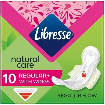 Прокладки гігієнічні LIBRESSE Natural Care Ultra Normal, 10 шт. (7322540523300) | Фото 1