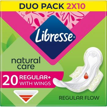 Прокладки гігієнічні LIBRESSE Natural Care Normal 20 (7322540137613) | Фото 1