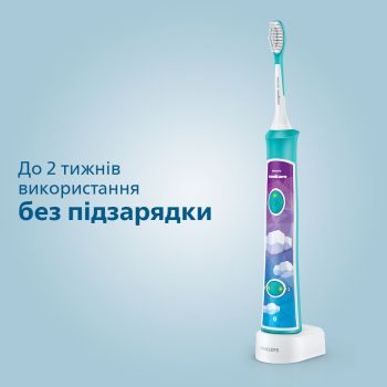 Електрична зубна щітка PHILIPS For Kids Sonicare (HX6322/04) | Фото 4
