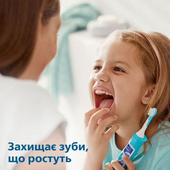 Електрична зубна щітка PHILIPS For Kids Sonicare (HX6322/04) | Фото 5