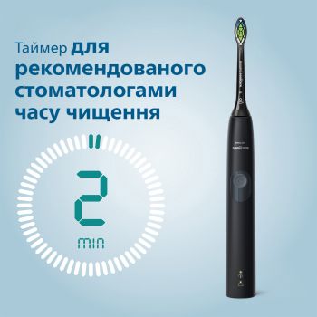 Купить зубную электрощетку Зубна щітка електрична PHILIPS Sonicare ProtectiveClean 4300 HX6800/44 | Фото 3
