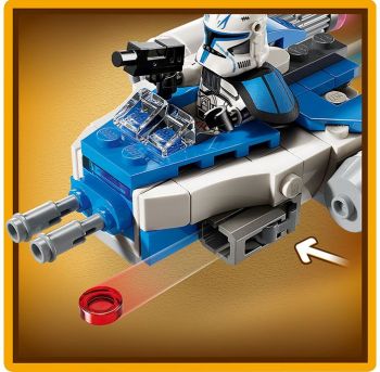 Конструктор LEGO Star Wars Мікровинищувач Y-Wing Капітана Рекса (75391) | Фото 7