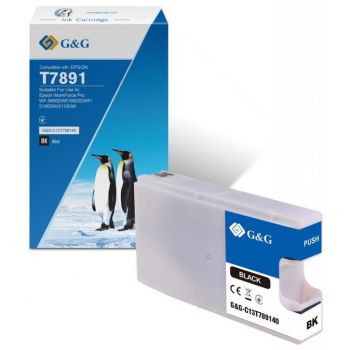 G&G для EPSON WF-5110/WF-5620 black XXL (4000 стор) (G&G-C13T789140) | Фото 1