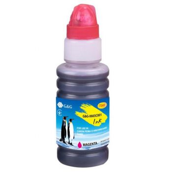 G&G для CANON GI-490 PIXMA G1400/G2400/G3400 Magenta 70ml (G&G-0665C001) | Фото 1